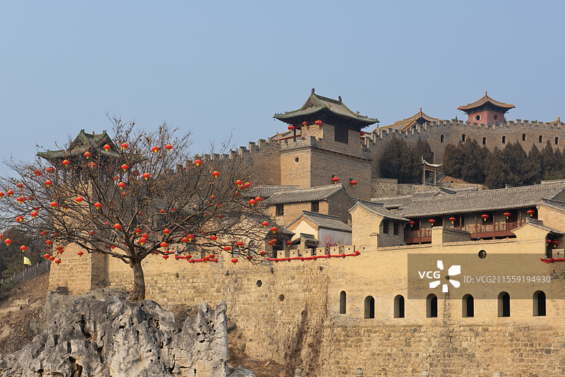 中国山西晋城沁县湘峪古堡图片素材