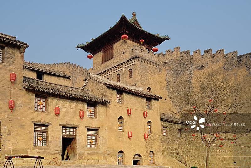 中国山西晋城沁县湘峪古堡图片素材