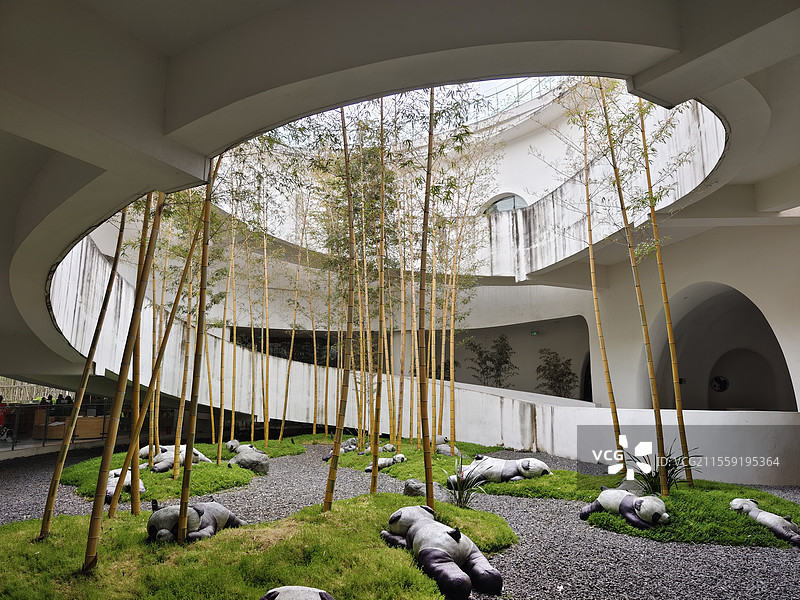 崇州道明镇竹艺村竹艺公园图片素材