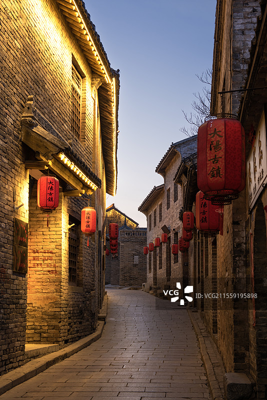 中国山西晋城大阳古镇图片素材