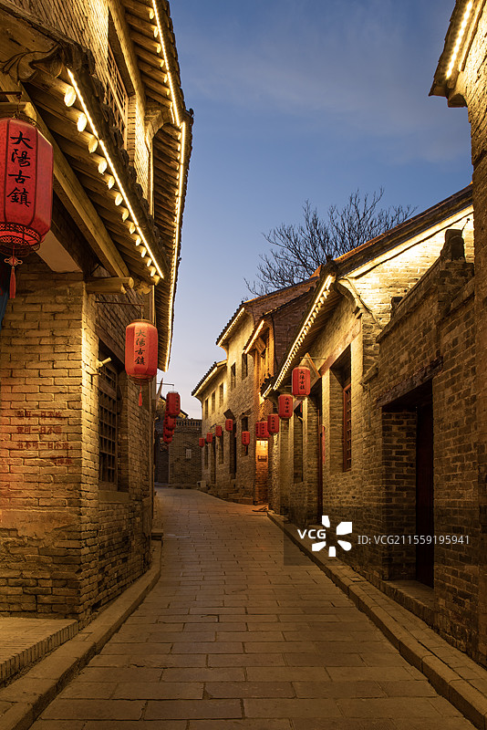 中国山西晋城大阳古镇图片素材