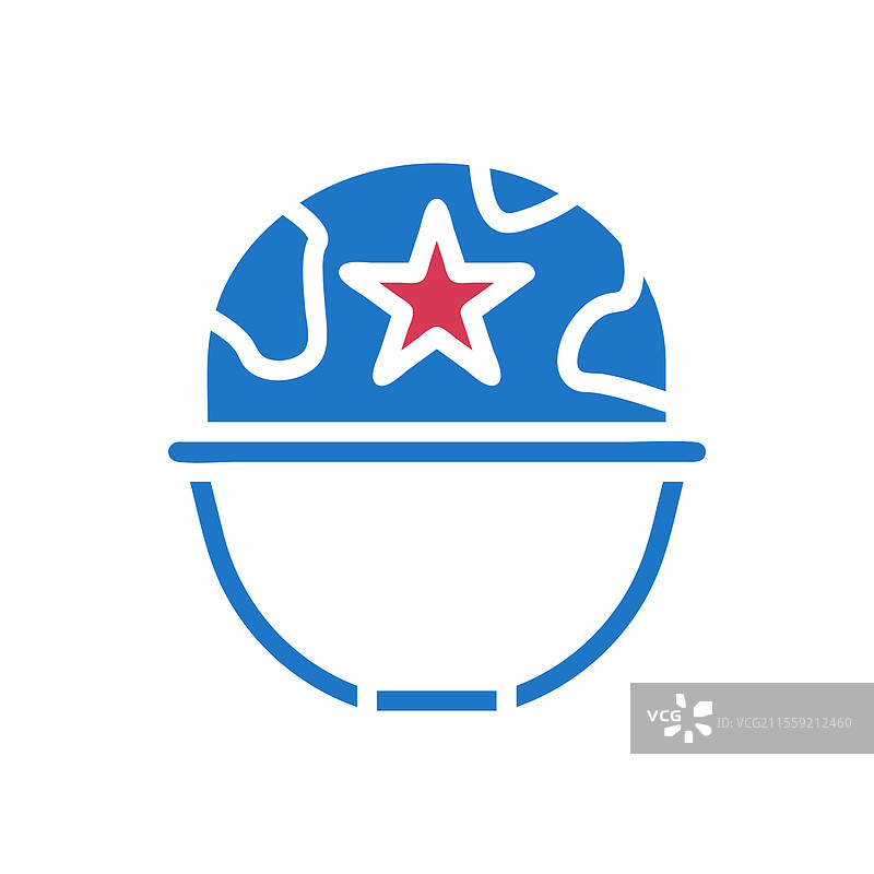 迷彩军用头盔图标图片素材