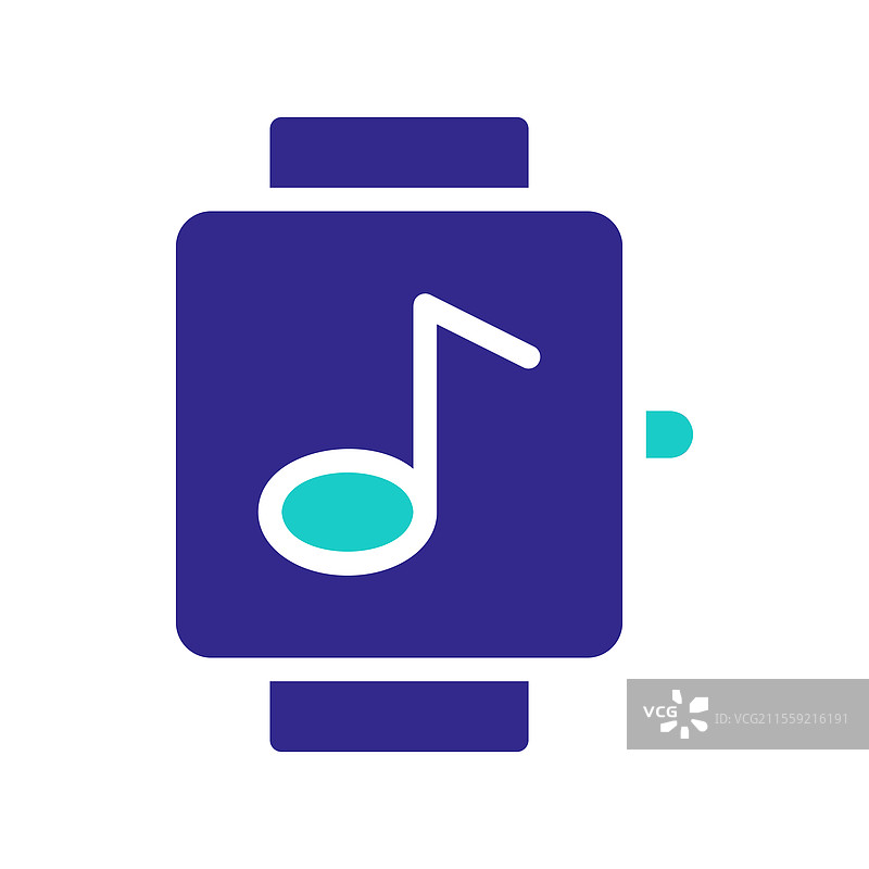 智能手表音乐应用界面简约设计图片素材