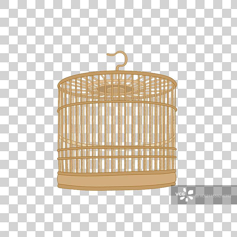 鸟笼免扣元素图片素材