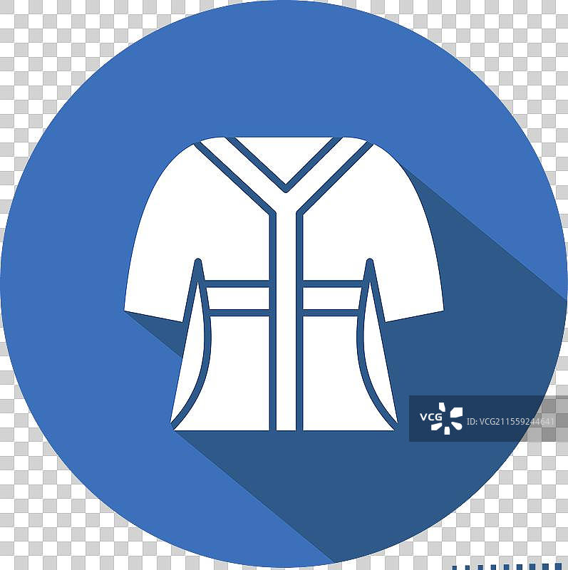 与酒店服务相关的浴袍图标图片素材