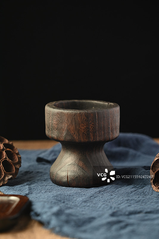 木雕盘子图片素材