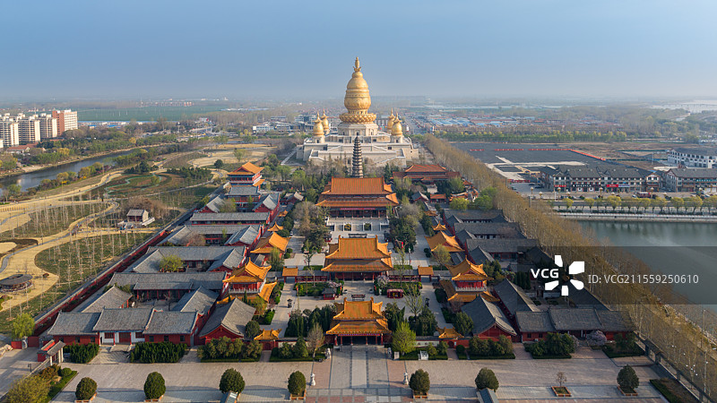 山东汶上宝相寺图片素材