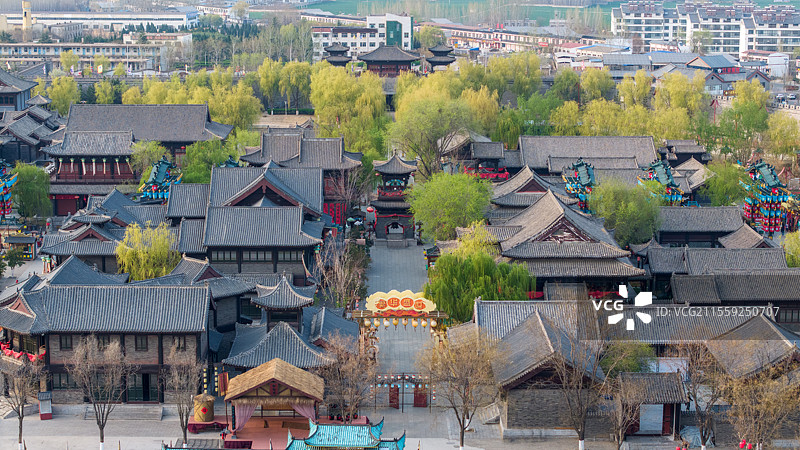 山东东平大宋不夜城图片素材