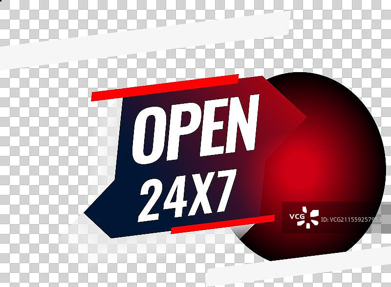 24小时、7天全天候开放的服务助手图片素材