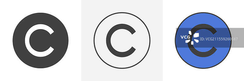 网站设计用版权图标包图片素材