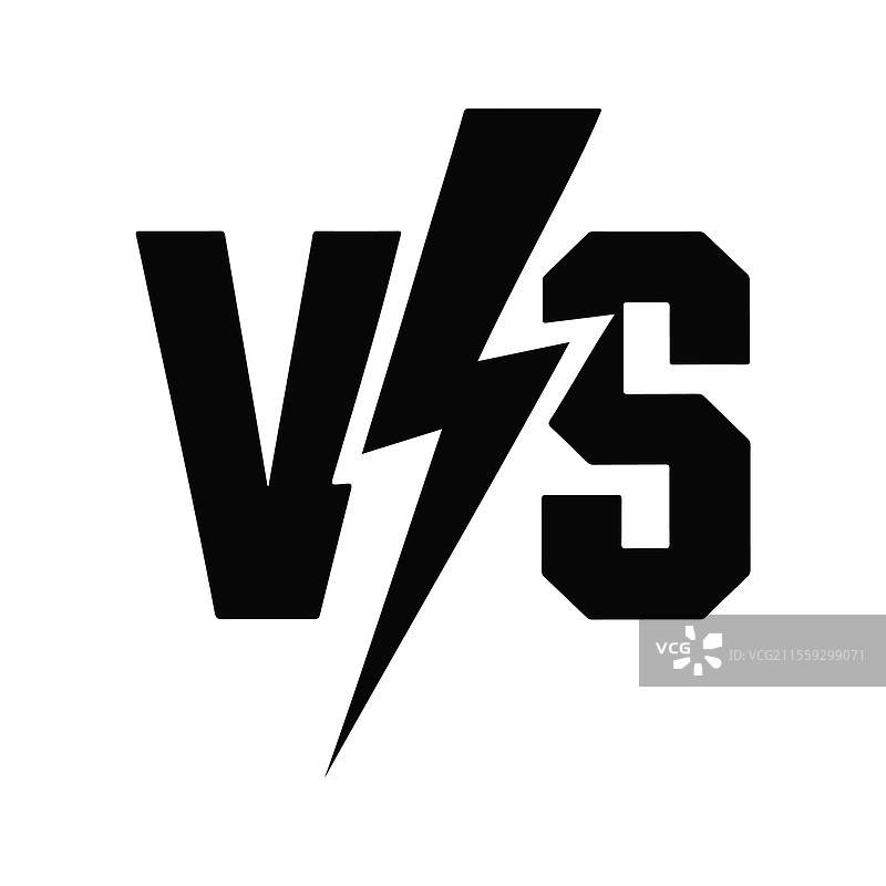 黑白对比标志图片素材