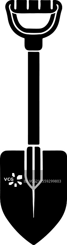 园艺用的乡村风格工具轮廓图图片素材