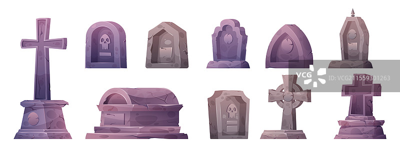 哥特式墓碑墓地墓石图片素材