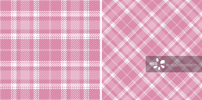 优雅的粉色格子图案，完美适用于纺织品图片素材