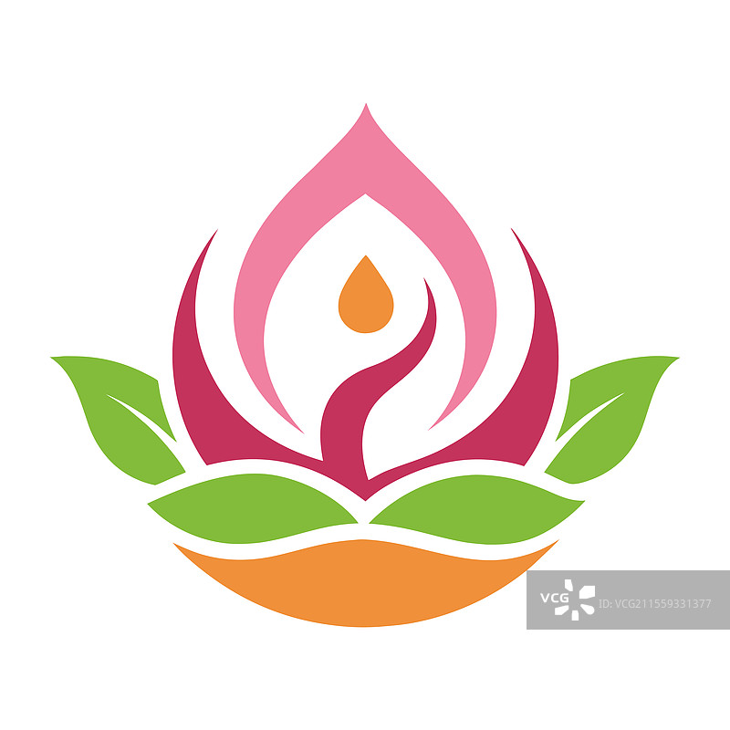 水疗中心标志艺术图片素材