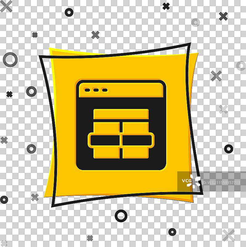 黑色 MySQL 代码图标，背景为白色图片素材