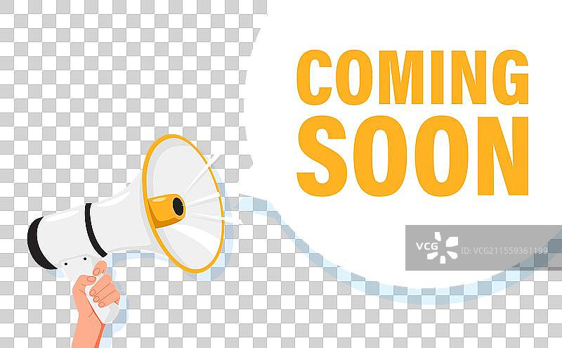 即将推出的手持扩音器扬声器图片素材