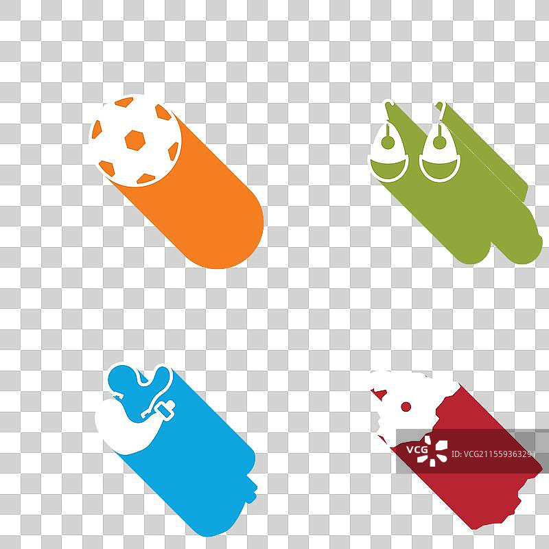 足球球耳环 西班牙酒袋 和图片素材