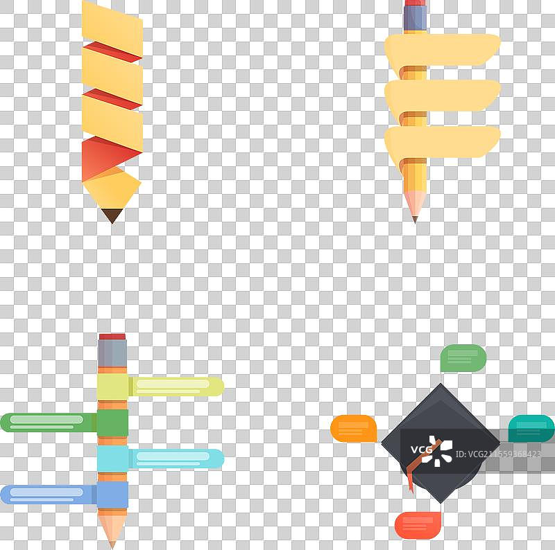 学习图标集 卡通 彩色图片素材