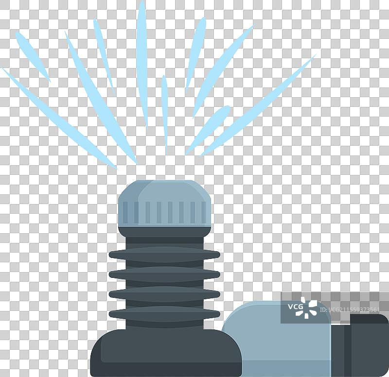 控制灌溉图标卡通农场图片素材