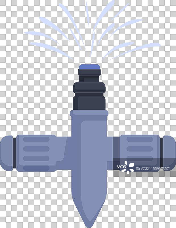 控制喷灌系统图标卡通农场图片素材