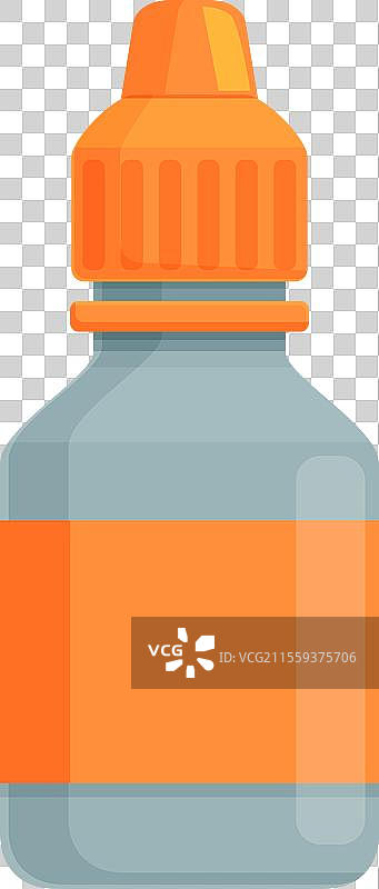 卡通药物耳滴图标治疗药物图片素材