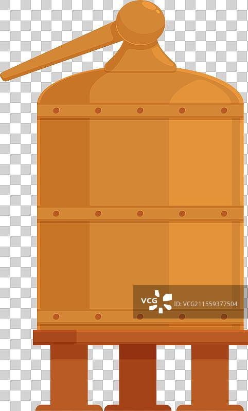 炼金术士库存设备图标卡通图片素材