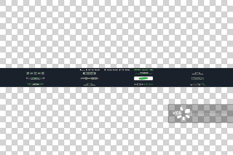 棋盘游戏拼图块的线路芯片设置图片素材