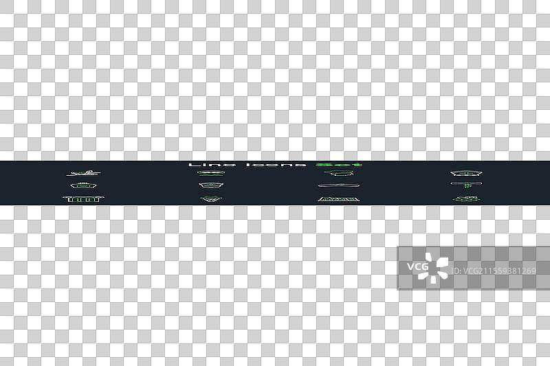 华夫饼上的冰淇淋与葡萄柚的线条竞技场图片素材
