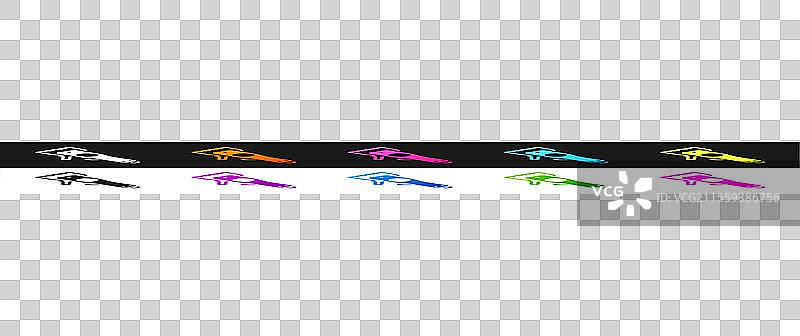电动理发器或剃须刀图标图片素材