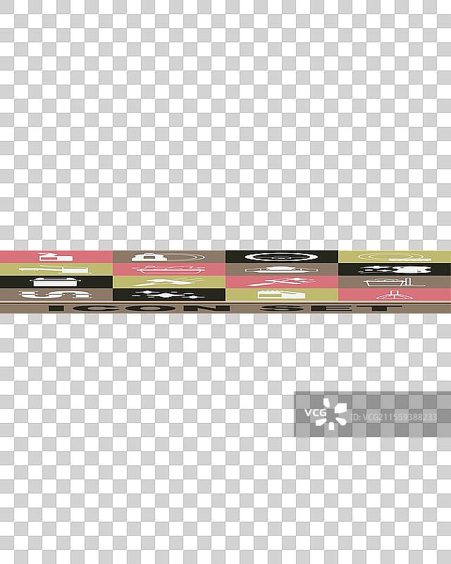 清洁工具：手柄、扫帚、拖把、桶、海绵、机器人吸尘器图片素材