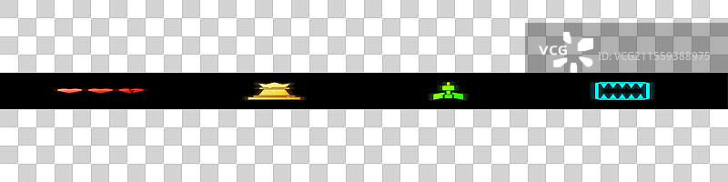 为游戏设置心形图案，象棋、飞镖和箭。图片素材