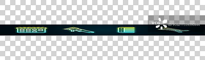 设置带有理发日的日历线图片素材