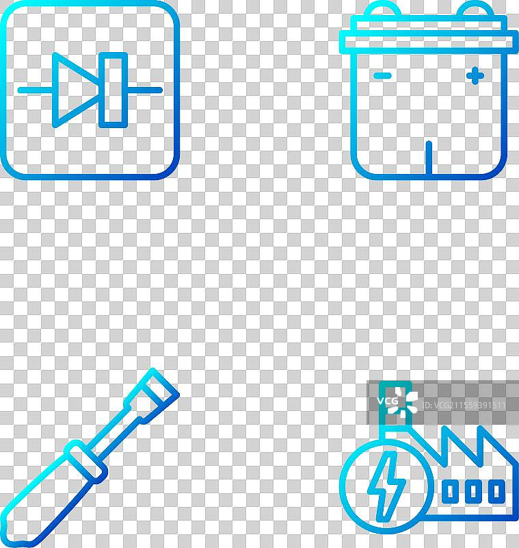 核电站中的螺丝刀二极管设置线路图片素材