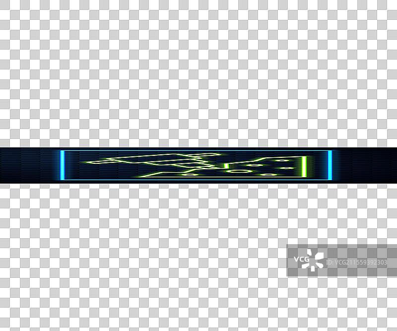 发光的霓虹线施工电锤和图片素材