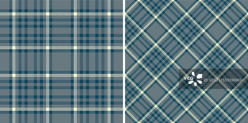 无缝格子布料背景图片素材