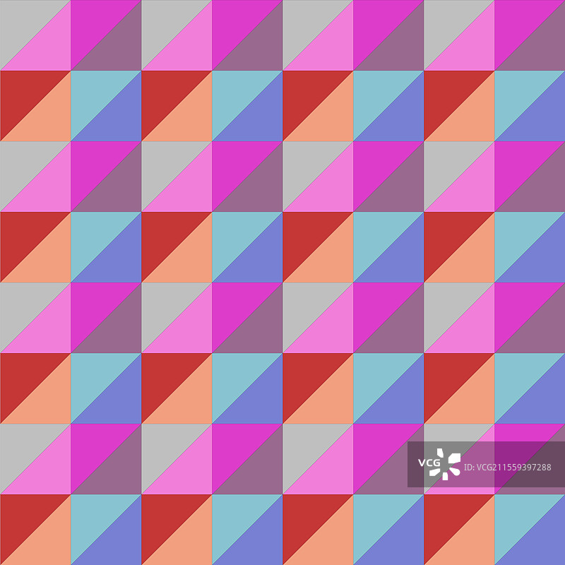 色彩丰富的设计块创意图案墙面艺术图片素材