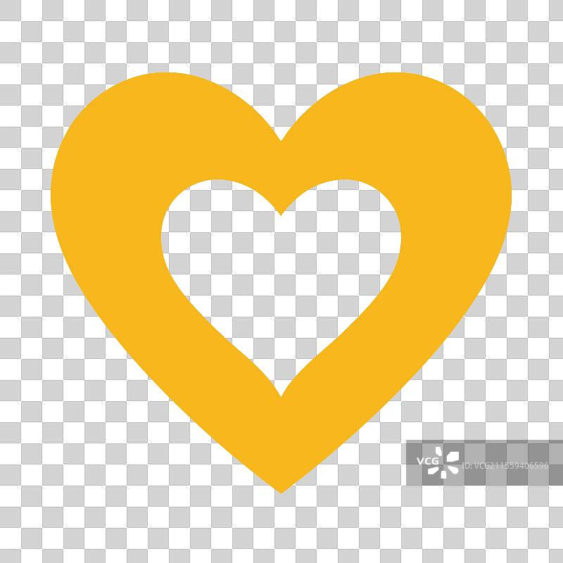 免费时尚设计心形标志符号标签图片素材