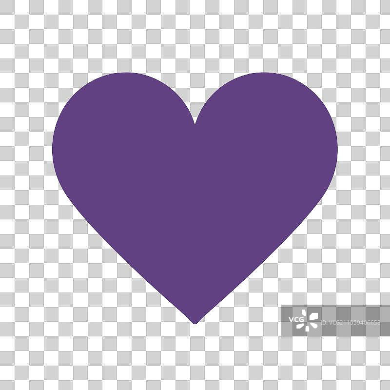 免费时尚设计心形标志符号标签图片素材