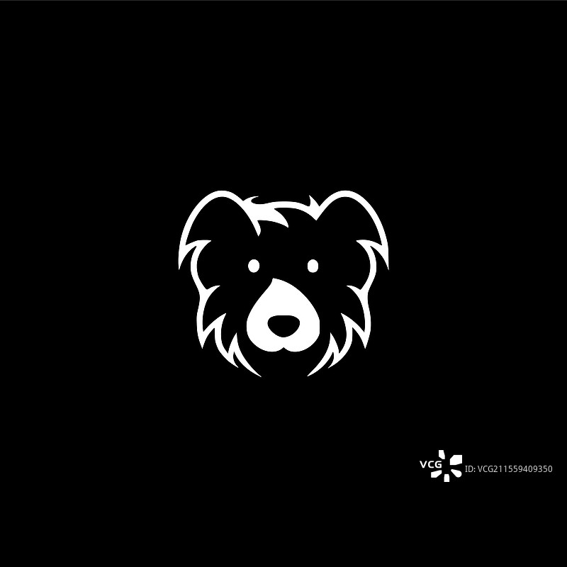 狗 - 高质量标志 - 适合T恤使用图片素材