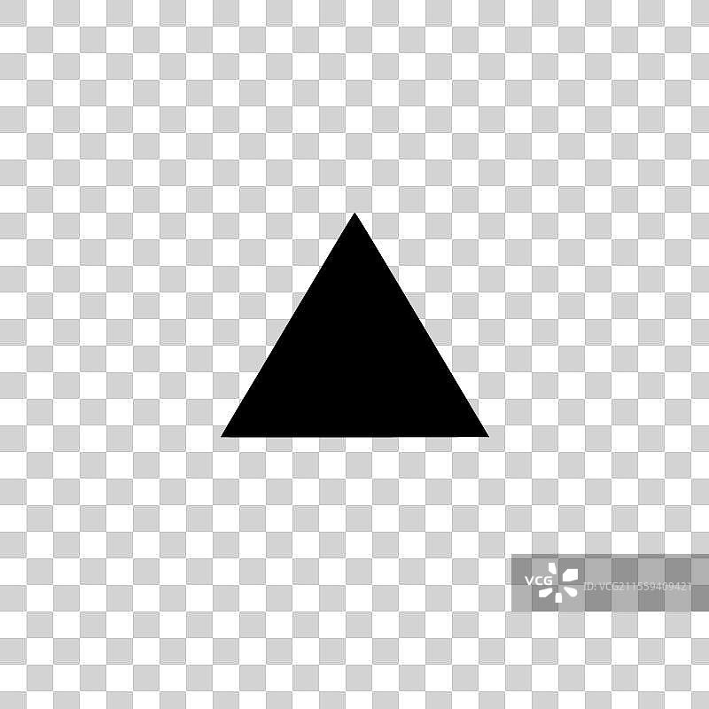 三角形 - 高质量标志 - 适合T恤使用图片素材