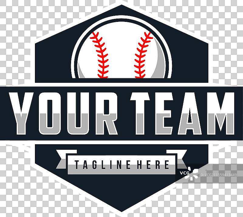 棒球队的徽章标志图片素材