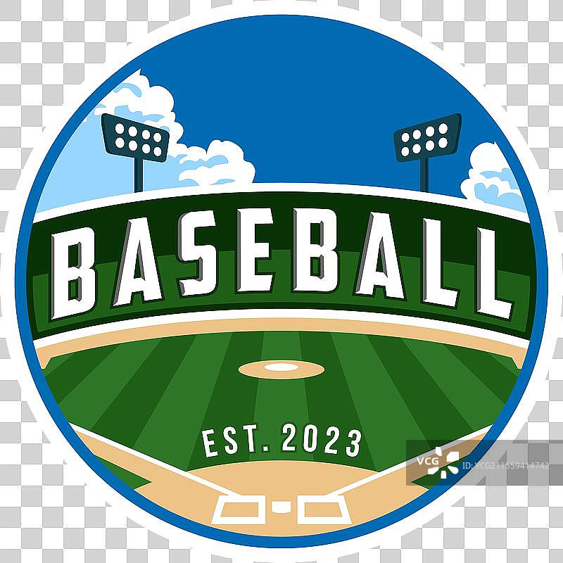 棒球队的徽章标志图片素材