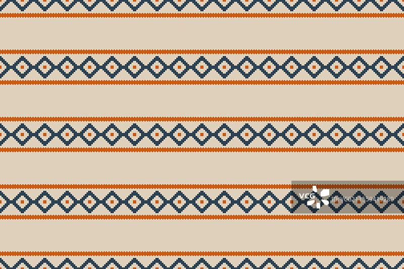部落风格的几何民族无缝图案图片素材