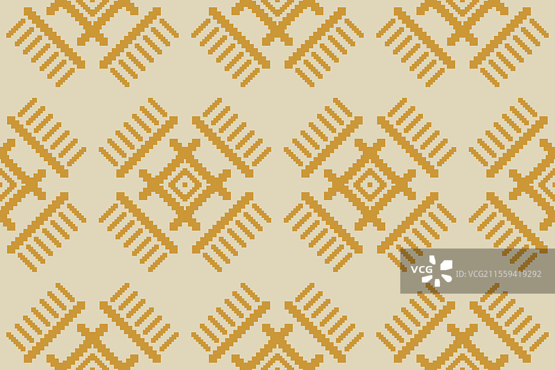 部落风格的几何民族无缝图案图片素材