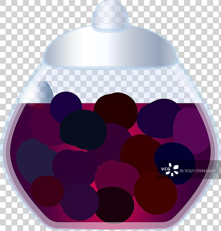 透明糖果罐的数字图像图片素材