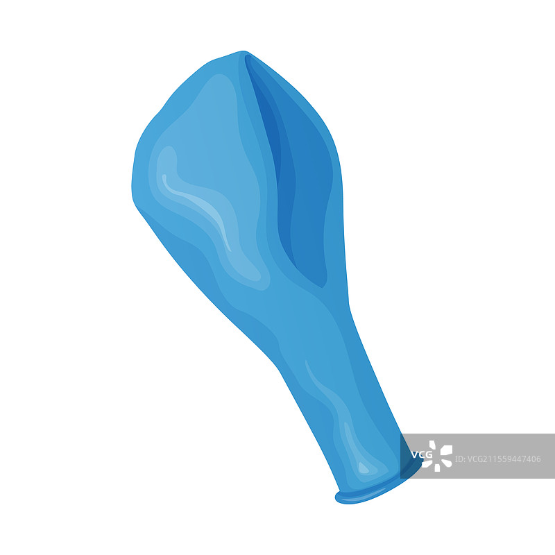 气球泄气庆祝的卡通风格爆炸图片素材