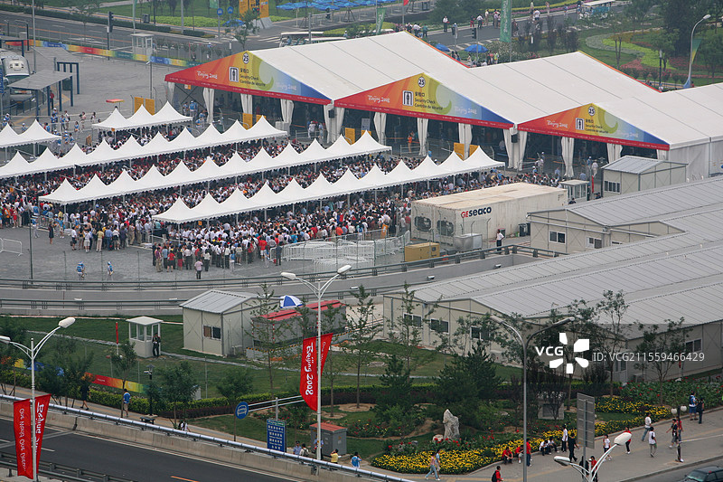 奥运会开幕时的鸟巢图片素材