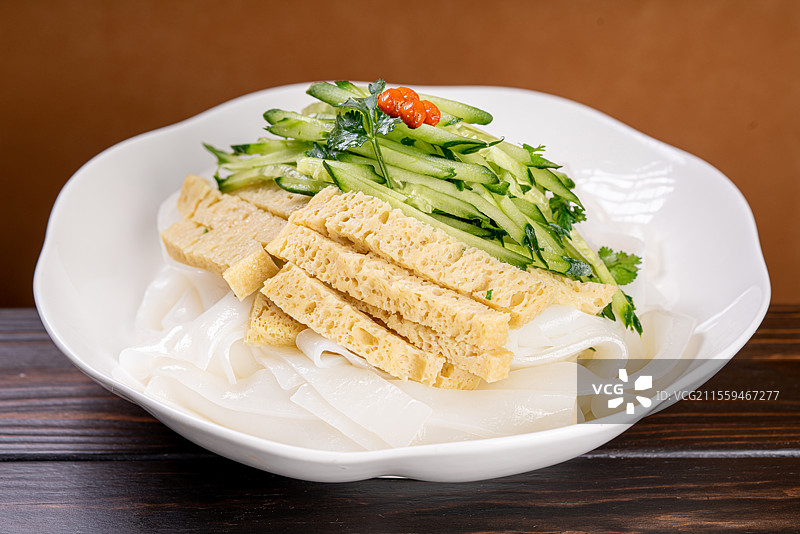 美味好吃的陕西凉皮图片素材