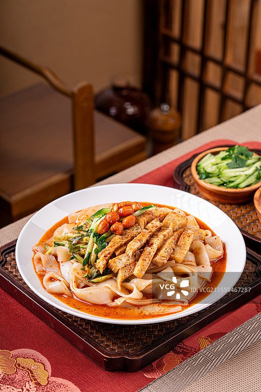 美味好吃的陕西凉皮图片素材